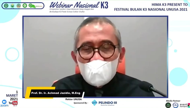Hadirkan Menaker RI, Hima K3 Unusa Gelar Webinar Nasional