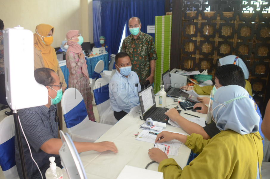 Vaksinasi Tokoh Muhammdiyah dan Aisyiyah Jawa Timur