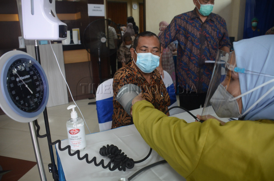 Vaksinasi Tokoh Muhammdiyah dan Aisyiyah Jawa Timur