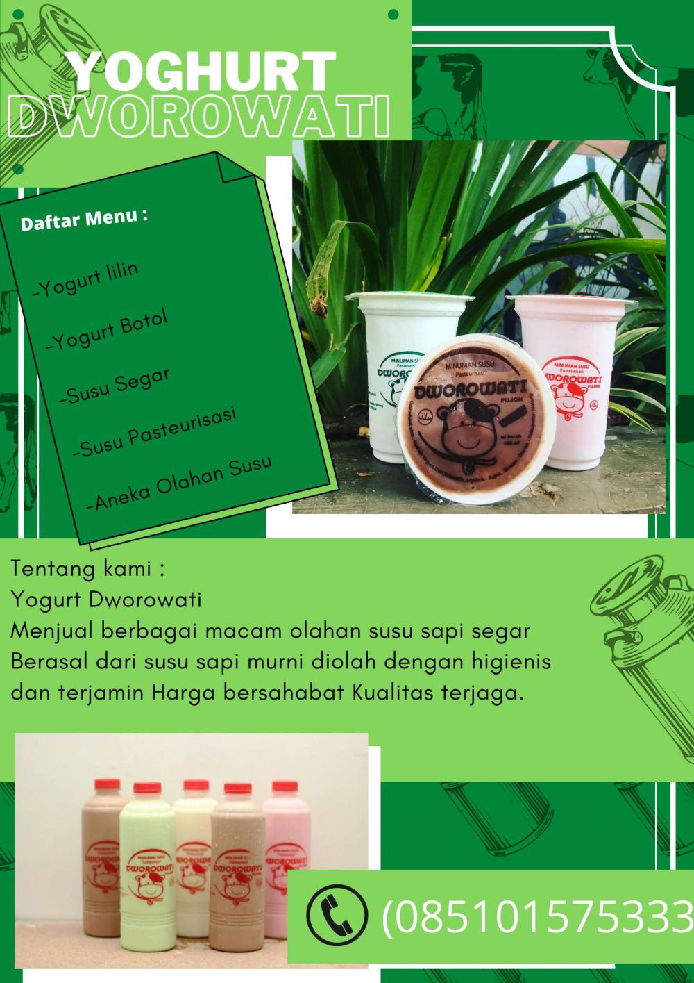 Poster Yogurt Dworowati