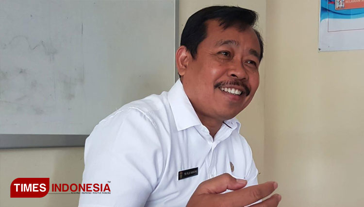 Kepala Dinas Sosial Ngawi, Tri Pujo Handono. (Foto: M. Miftakul/TIMES Indonesia)