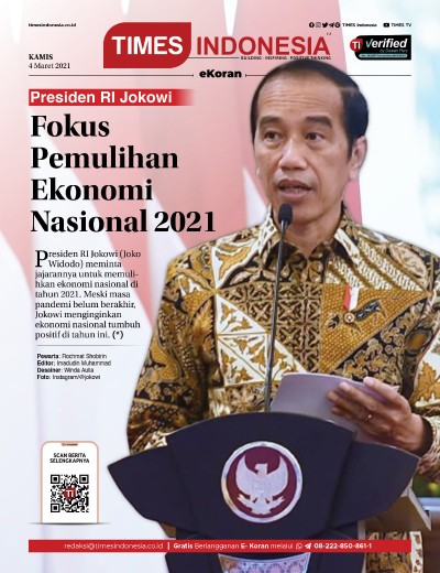 Edisi Kamis, 4 Maret 2021: E-Koran, Bacaan Positif Masyarakat 5.0