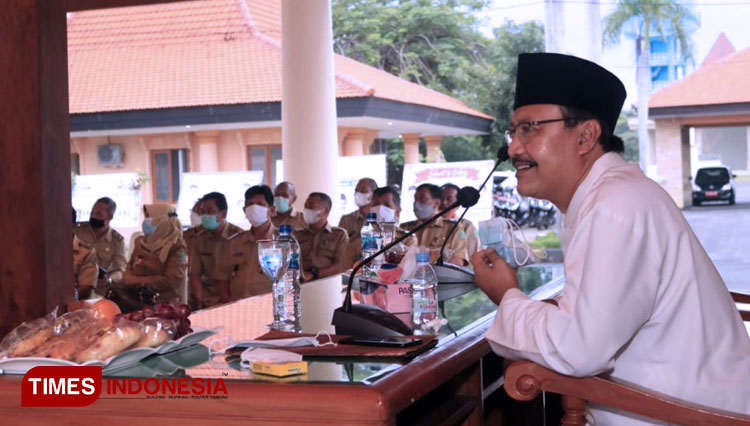 Wali Kota Pasuruan Syaifullah Yusuf atau yang akrab dipanggil Gus Ipul. (FOTO: AJP TIMES Indonesia)