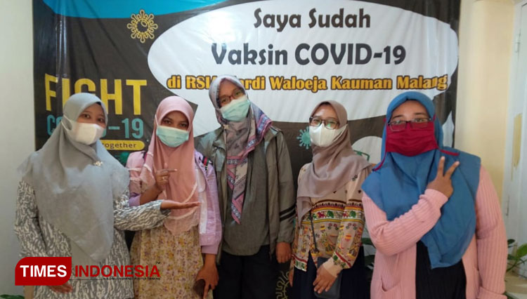 Guru dan Karyawan SD Muhammadiyah 9 Malang Terima Vaksin, ini Harapan Kepala Sekolah