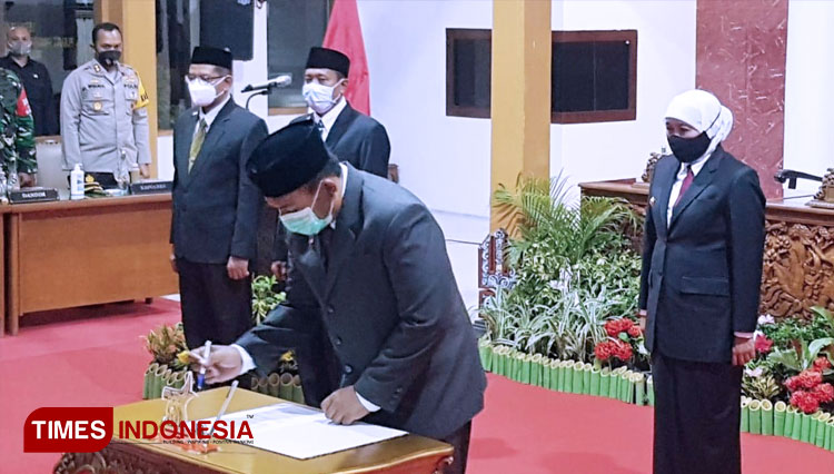 Bupati Ngawi Ony Anwar Diingatkan Gubernur Khofifah Tingkatkan Sektor