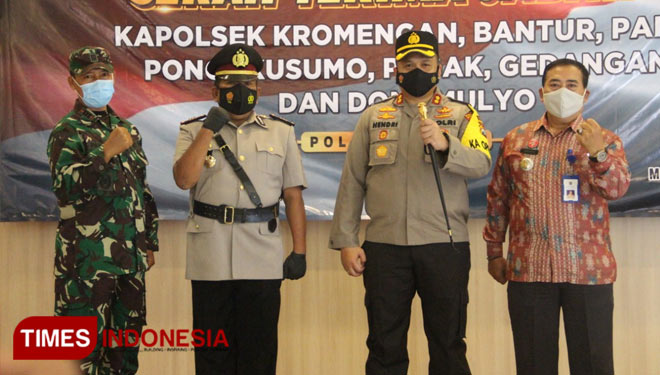 Jabatan Tujuh Kapolsek Berganti, Begini Arahan dari Kapolres Malang