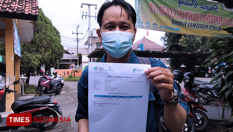 vaksinasi Jurnalis Cirebon 3