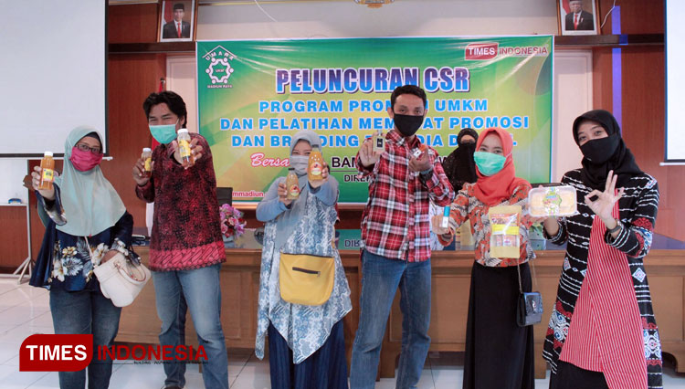 Pelaku UMKM Respons Positif Program CSR TIMES Indonesia