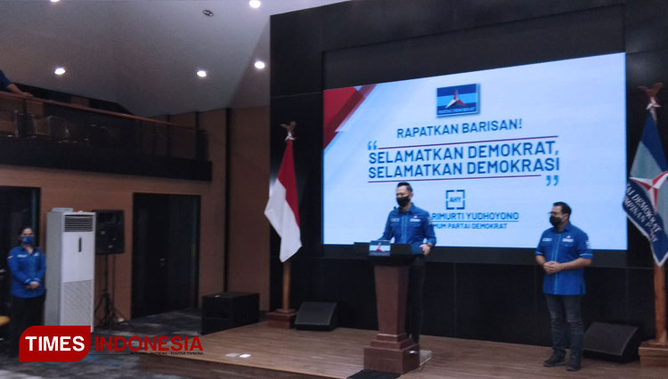 Ketua Umum Partai Demokrat Agus Harimurti Yudhoyono. (FOTO: Dok. TIMES Indonesia)