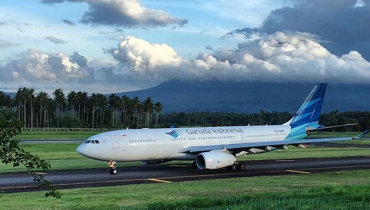 Ilustrasi - Pesawat Garuda Indonesia (FOTO: Instagram/@garuda.indonesia)