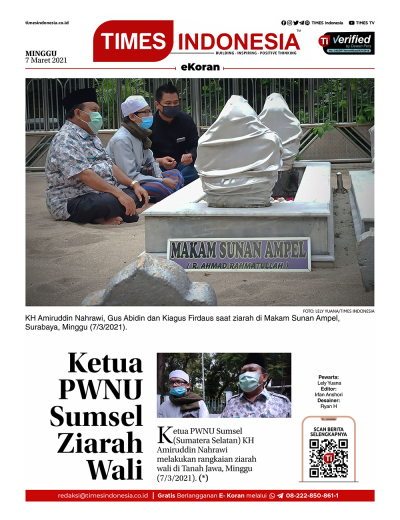 Edisi Minggu, 7 Maret 2021: E-Koran, Bacaan Positif Masyarakat 5.0 