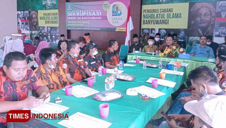 Pemuda Pancasila dan PCNU Banyuwangi Komitmen Dorong Percepatan Pemulihan Ekonomi