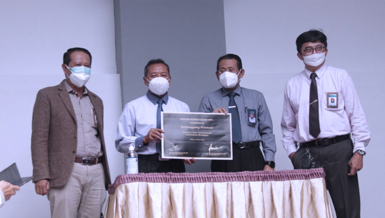 Peresmian Gelanggang Prestasi FIA UB, Rabu (9/3/2021). (Foto: FIA UB)
