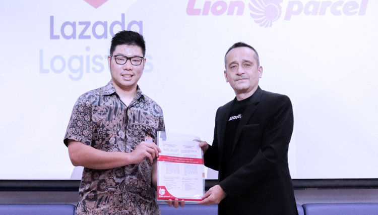 Lion Parcel Perkuat Sistem Pengiriman Lazada Logistics