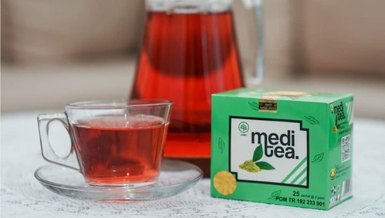 MediTea sebagai racikan teh herbal pencegah kanker. (Foto: Instagram/meditea) 