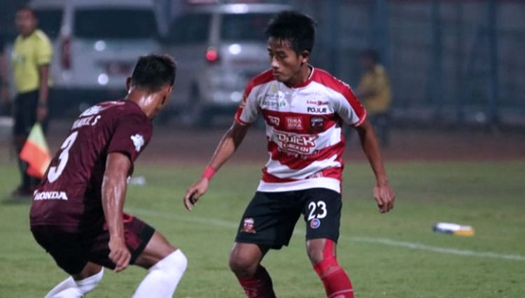 Pemain Madura United FC, Bayu Gatra Sanggiawan (FOTO: Instagram Bayu Gatra)