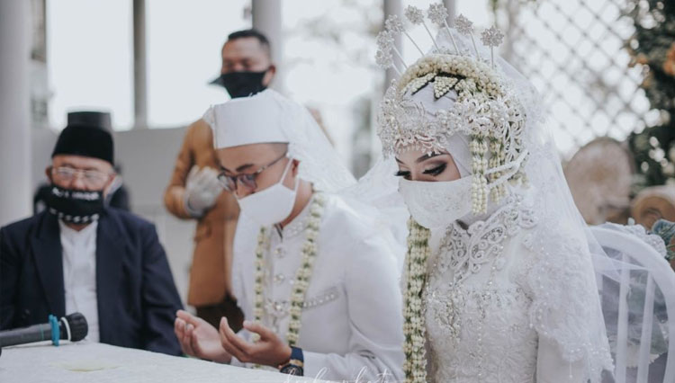 Prosesi pernikahan era new normal di Swiss-Belresort Dago Heritage.(Foto-foto: Swiss-Belresort Dago Heritage for TIMES Indonesia)