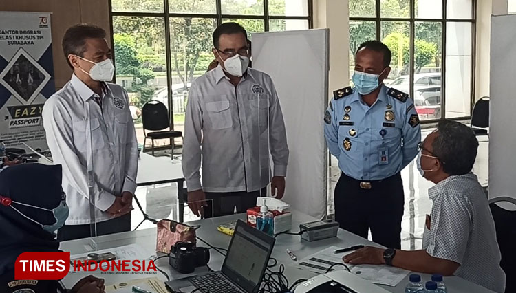 Forkas Jatim Fasilitasi Pengajuan Paspor Anggota, Dukung Upaya Imigrasi Naikkan PNBP 