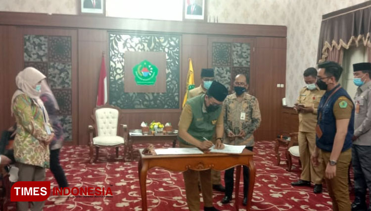 Dapat CSR, Bupati Pamekasan Wujudkan Dalam Program Wirausaha Baru
