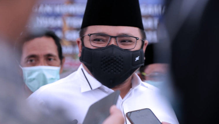 Menag RI Yaqut Cholil Qoumas. (FOTO: Kemenag RI for TIMES Indonesia).