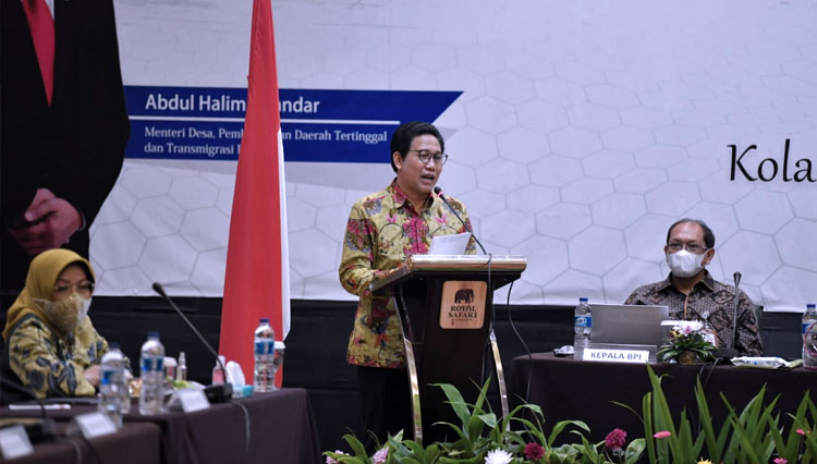 Menteri Desa Paparkan Rumusan Rencana Kerja Kemendes PDTT Tahun 2021-2024