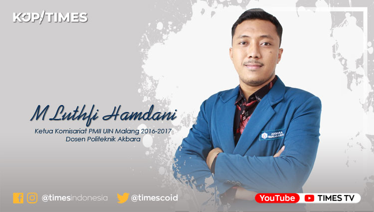 Muhammad Luthfi Hamdani, Ketua Komisariat PMII UIN Malang 2016-2017, Dosen Politeknik Akbara.