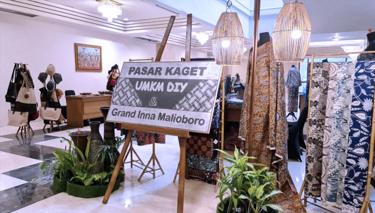 Pasar Kaget yang digelar Grand Inna Malioboro Yogyakarta. (Foto-foto: Grand Inna Malioboro for TIMES Indonesia)