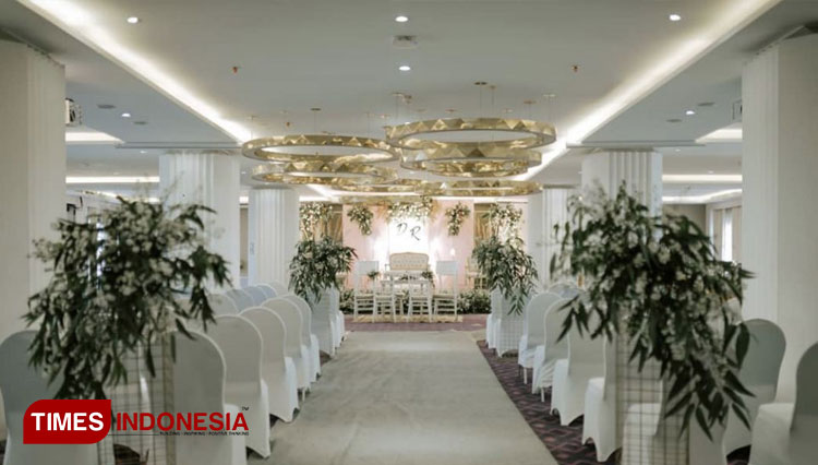 Contoh dekorasi akad nikah di Shakti Hotel Bandung. (Foto-foto: Shakti Hotel Bandung for TIMES Indonesia)