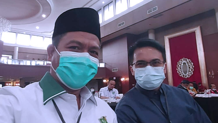 Bupati Bandung dan Wakil Bupati Bandung terpilih, HM Dadang Supriatna  Sahrul Gunawan. (FOTO: Tim Bedas for TIMES Indonesia)