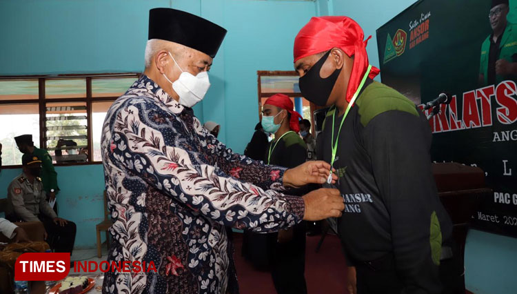 Buka Diklatsar, Bupati Malang Abah Sanusi Ajak Banser Bangun Kabupaten Malang