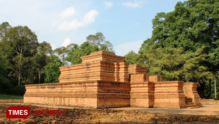 Candi Tinggi, salah satu candi di kompleks Candi Muaro Jambi. (Foto-foto: Swiss-Belhotel Jambi for TIMES Indonesia)