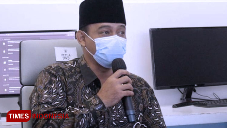 Ketua DPRD Kabupaten Pangandaran Asep Noordin. (FOTO: Syamsul Ma'arif/TIMES Indonesia)