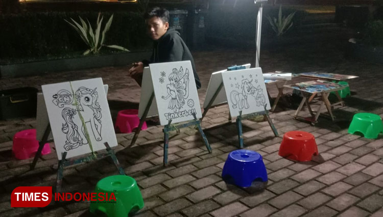 alun alun Parigi di Pangandaran a