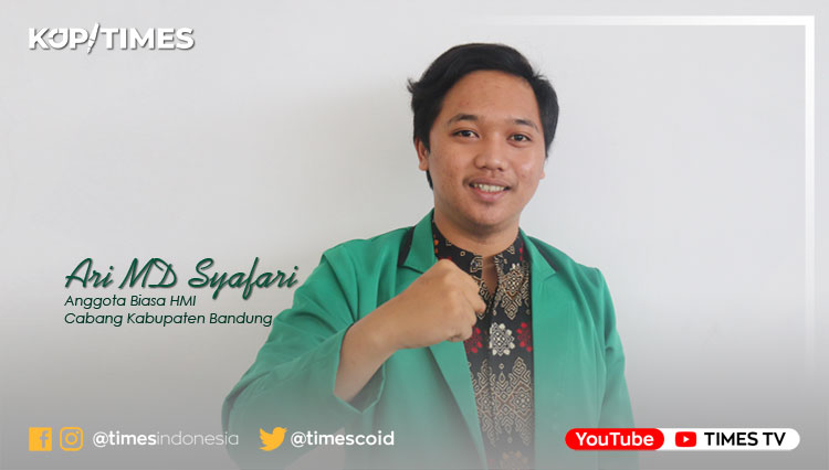 Ari MD Syafari, Anggota Biasa Himpunan Mahasiswa Islam Cabang Kabupaten Bandung.