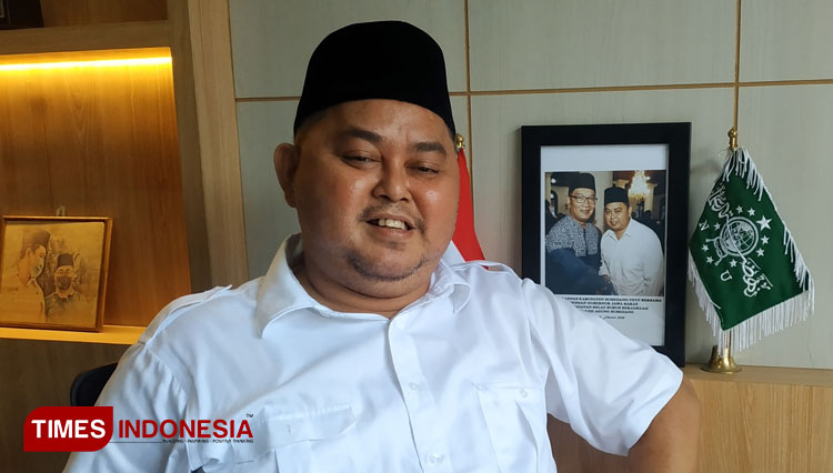 Ketua Baznas Kabupaten Sumedang, Ayi Subhan Hafas (FOTO: Alan Dahlan/TIMES Indonesia)