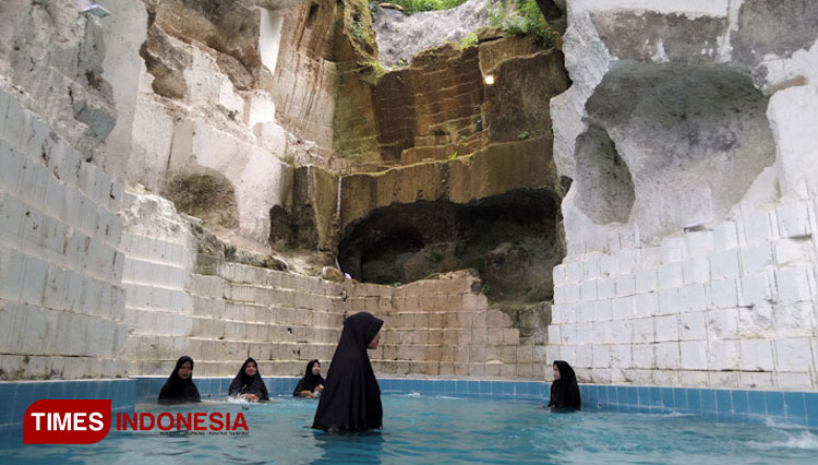 Wisata Setigi menambah wahana baru bernama Wahana Pemandian Hijaber, khusus perempuan (Foto: Akmal/TIMES Indonesia).