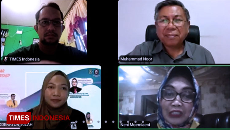 Narasumber Walikota Bontang dan Dekan Fisipol Unmul menyajikan topik Materi Kepemimpinan (Foto: Kusnadi/TIMES Indonesia)