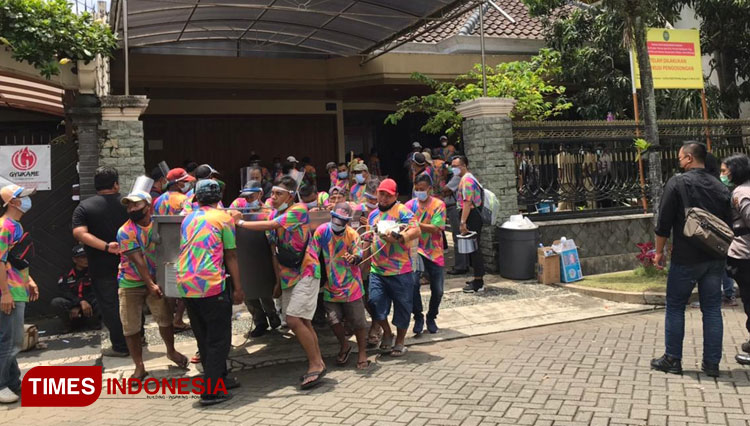 eksekusi pengosongan rumah oleh PN Malang 3