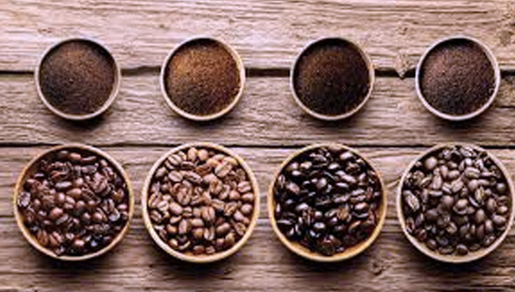 Biji kopi yang diolah menjadi ebberapa jenis kopi yang berbeda. (Foto: klikdokter.com)