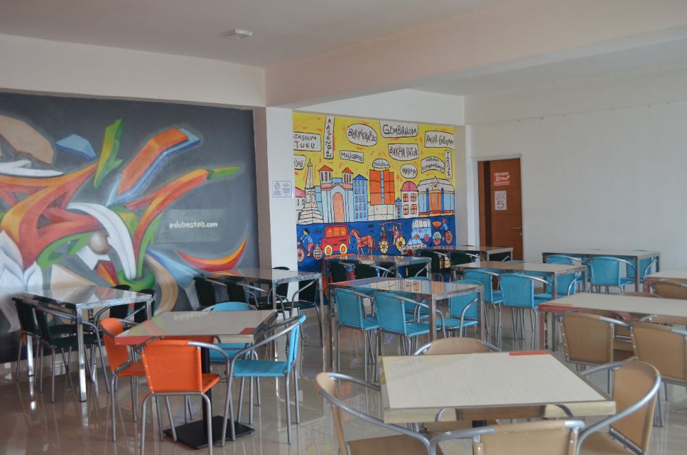 Rooftop Edu Hostel Jogja 2