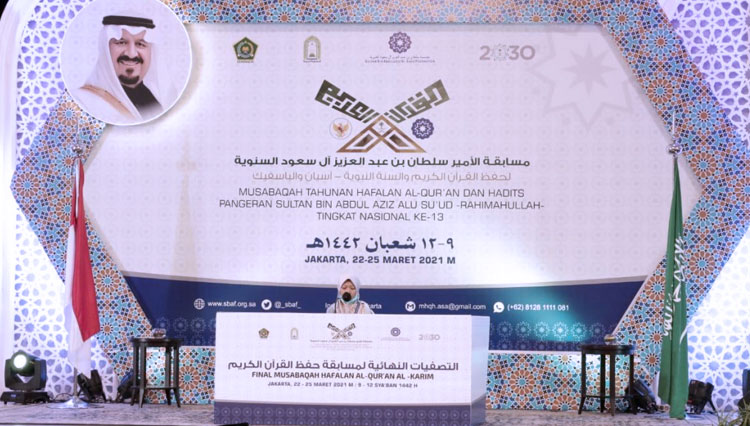 Inilah 50 Finalis MHQH Amir Sultan bin Abdul Aziz Alu Su'ud Tingkat Nasional ke-13 Tahun 2021