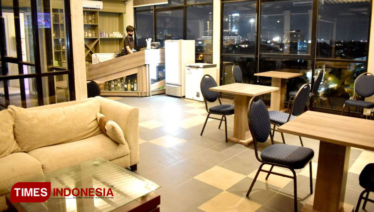 Rooftop Aruum Cafe at Aruuman Hotel, Simpanglima Semarang. (Photo: Aruuman Hotel Simpanglima for TIMES Indonesia)