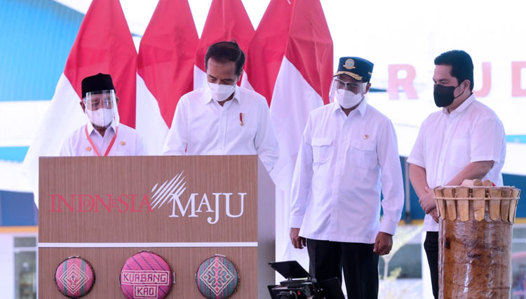 jokowi bandara Kuabang Kao 3