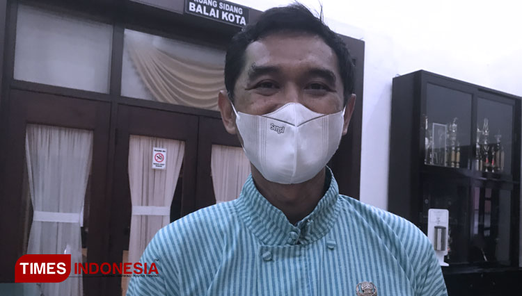 Plt Kabaghumas Pemkot Malang, Nur Widianto saat ditemui awak media, Jumat (26/03/2021). (Foto: Rizky Kurniawan Pratama/TIMES Indonesia)