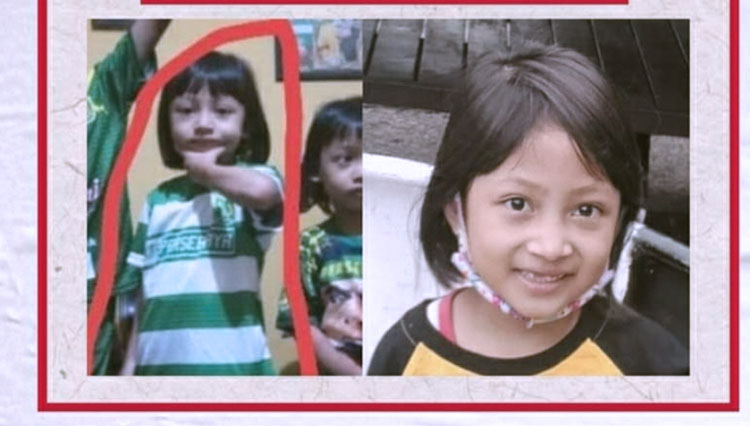 Ara, Bocah Hilang di Surabaya Akhirnya Ditemukan di Pasuruan