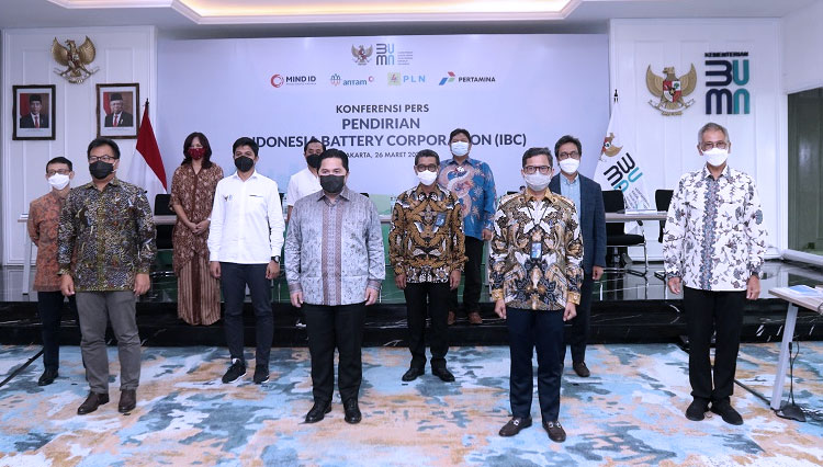 Menteri BUMN Erick Thohir c