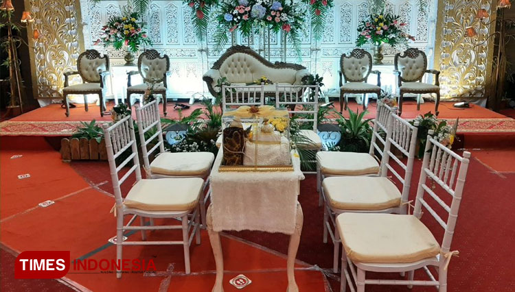 The intimate wedding venue at Candi Indah Hotel, Semarang. (Photo: Hotel Candi Indah for TIMES Indonesia)