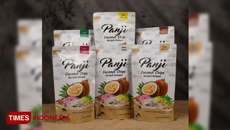Olahan daging buah kelapa dari Pacitan, Panji Coconut Chips saat ini sudah lolos kurasi untuk pasar Eropa. (Foto: Dok Panji Coconut Chips for TIMES Indonesia)