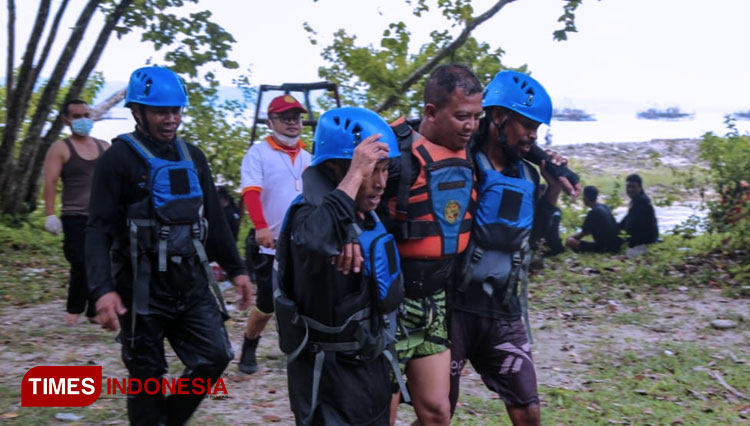 Pelatihan siaga bencana kepada 1000 nelayan di Pangandaran (Foto: Syamsul Ma'arif/TIMES Indonesia)
