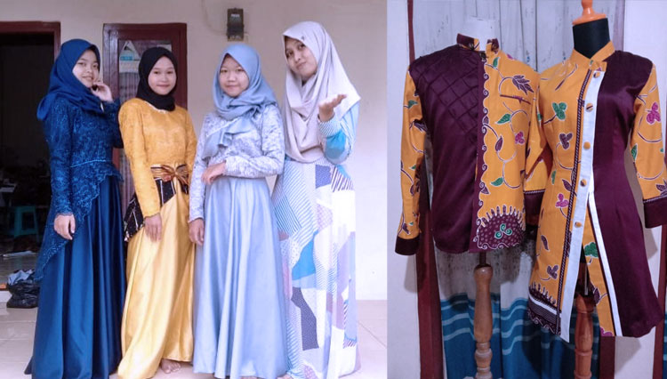 Berbagai desain dan mode pakaian yang dikerjakan Barokah Mode Pacitan. (Foto : Dok. Barokah Mode for TIMESIndonesia) 